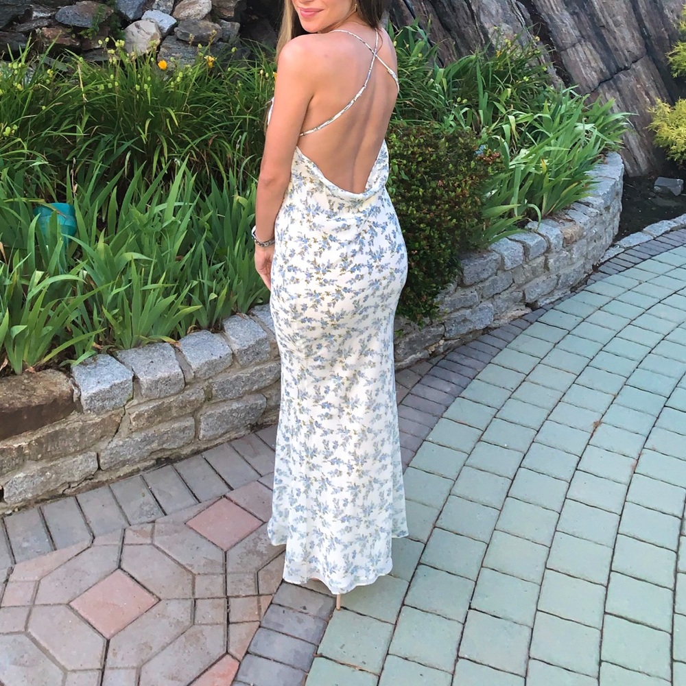 Maxi floral dress
